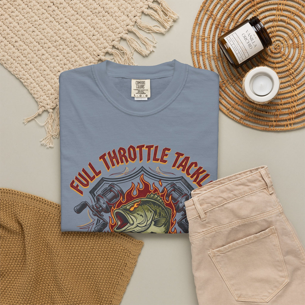 Full Throttle Tackle T‑Shirt
