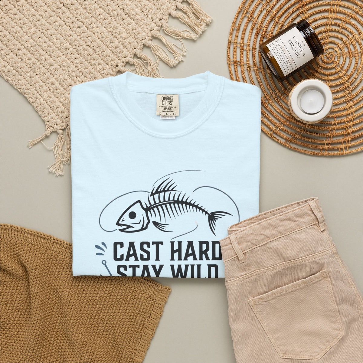 Cast Hard Stay Wild T-Shirt