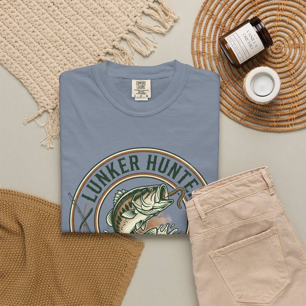 Lunker Hunter Bass Fishing Club T-Shirt