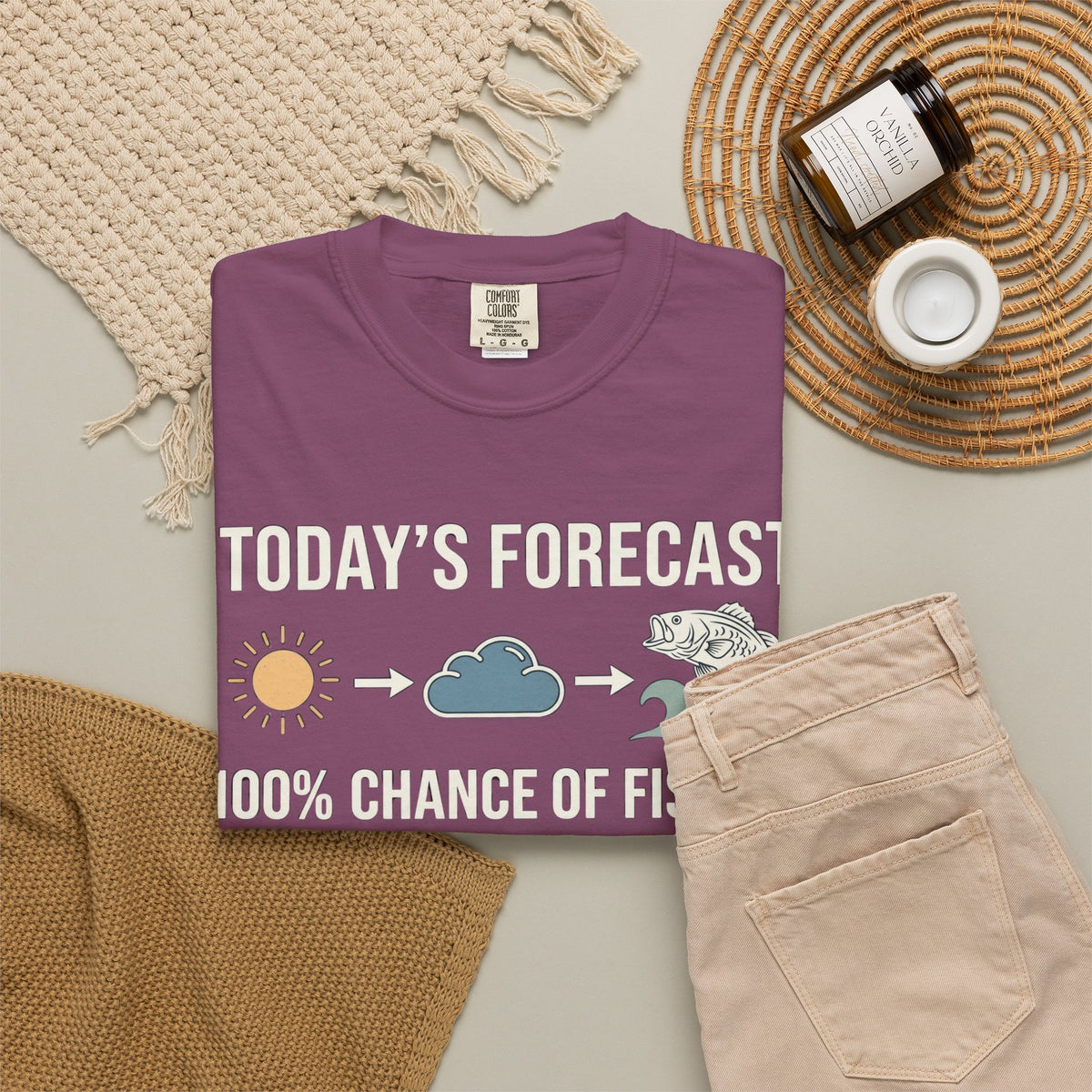 Fishing Forecast T-Shirt