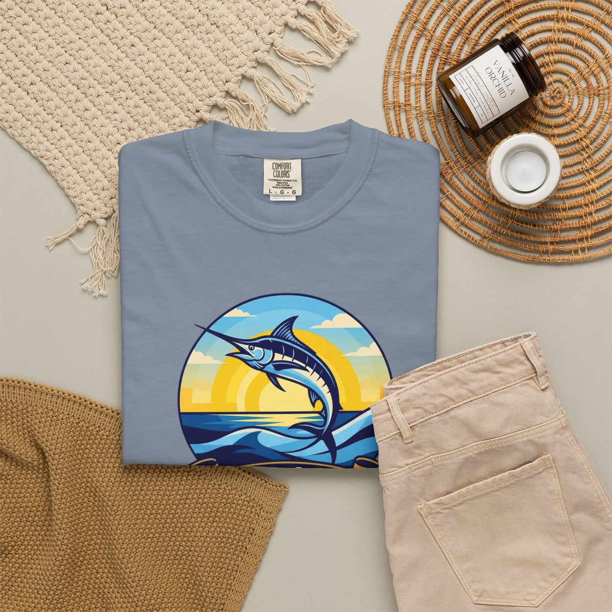 Marlin Sunset T-Shirt