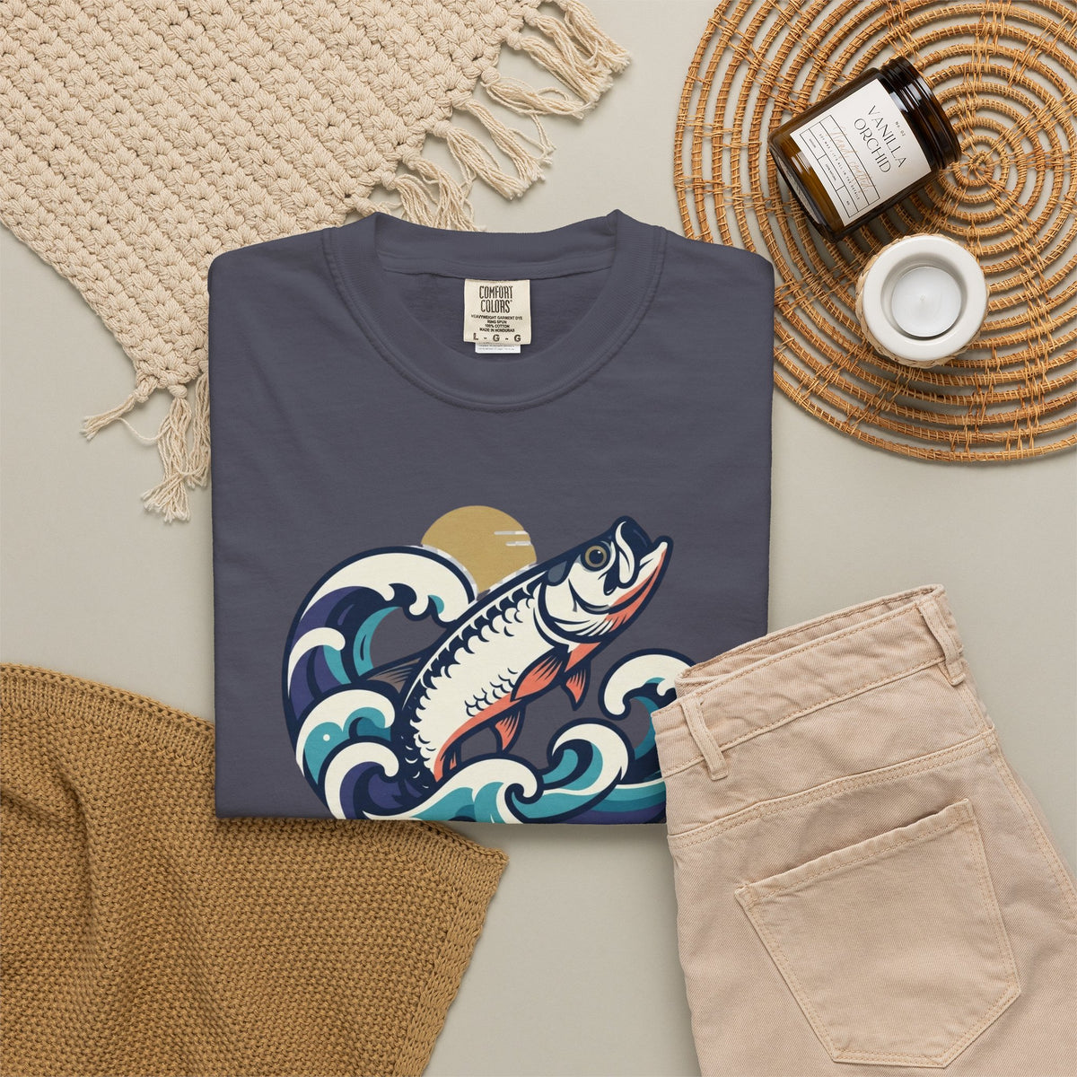 Salmon Wave T-Shirt