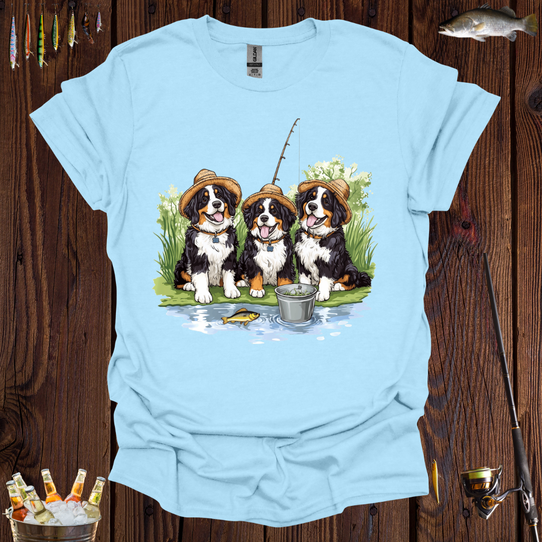 Fishing Dogs T-Shirt