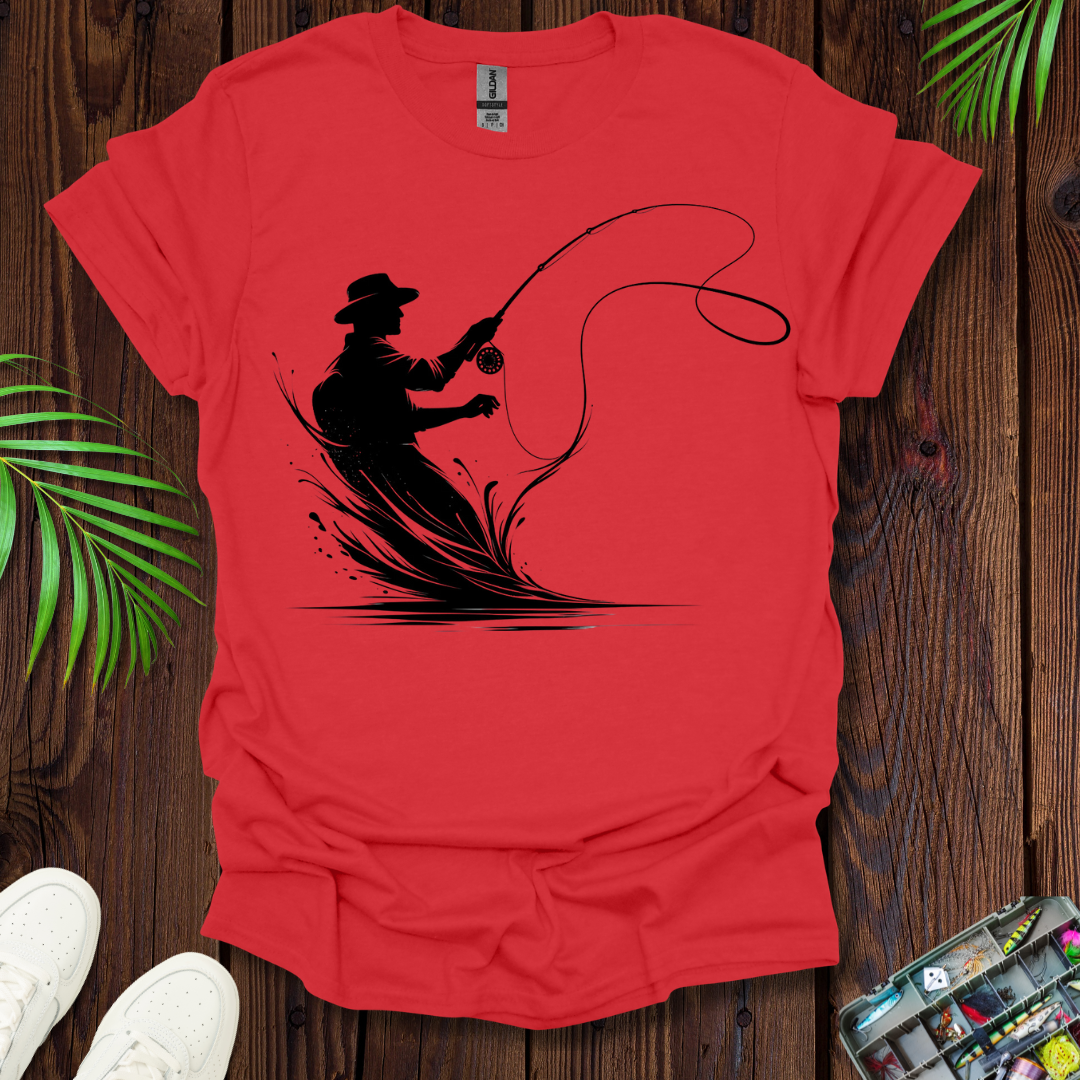 Fisherman silhouette T-Shirt