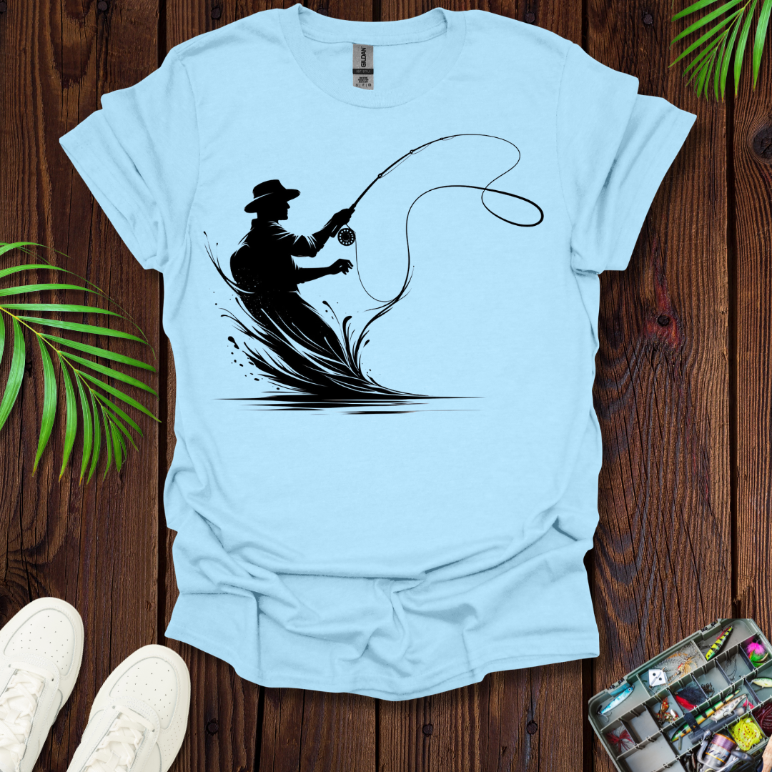 Fisherman silhouette T-Shirt