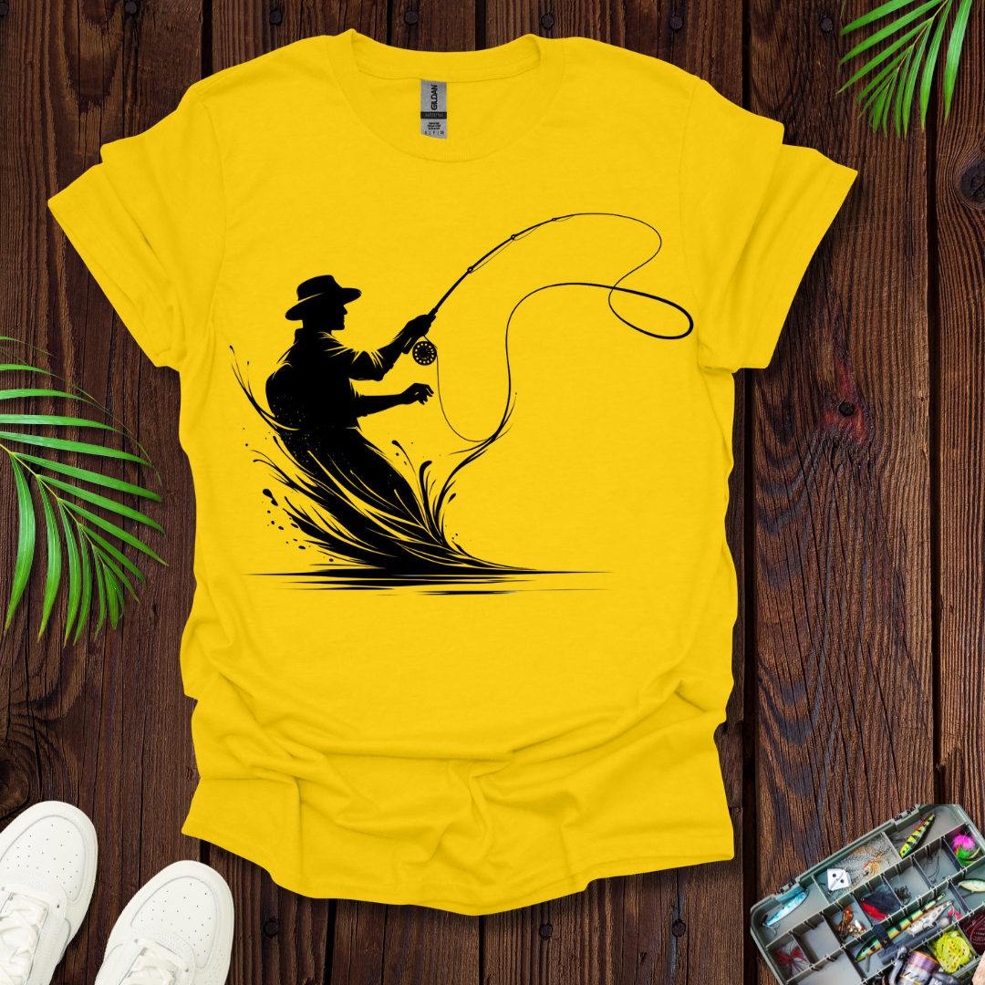 Fisherman silhouette T-Shirt
