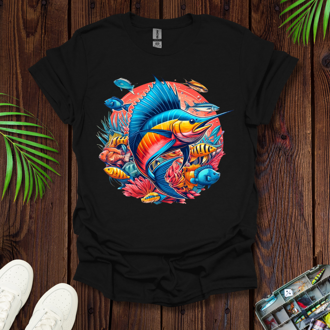Marlin and Fish T-Shirt