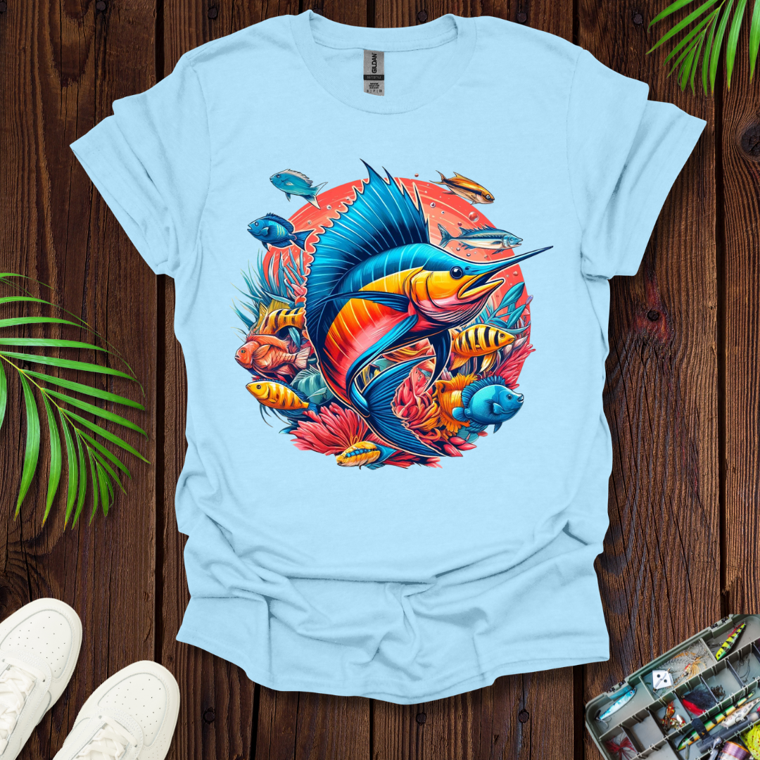 Marlin and Fish T-Shirt