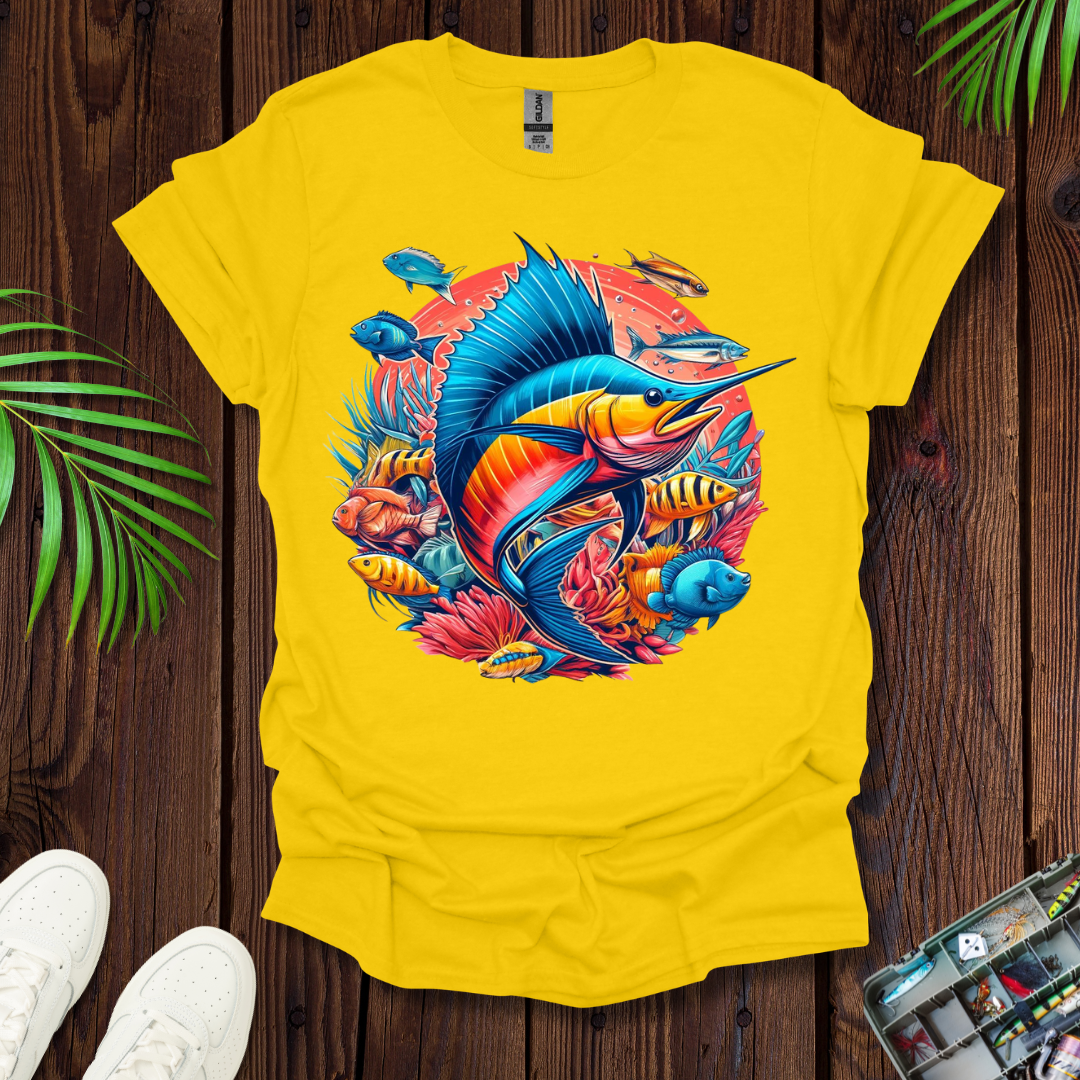 Marlin and Fish T-Shirt