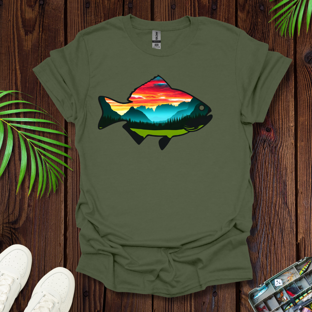 Fish SunRise T-Shirt