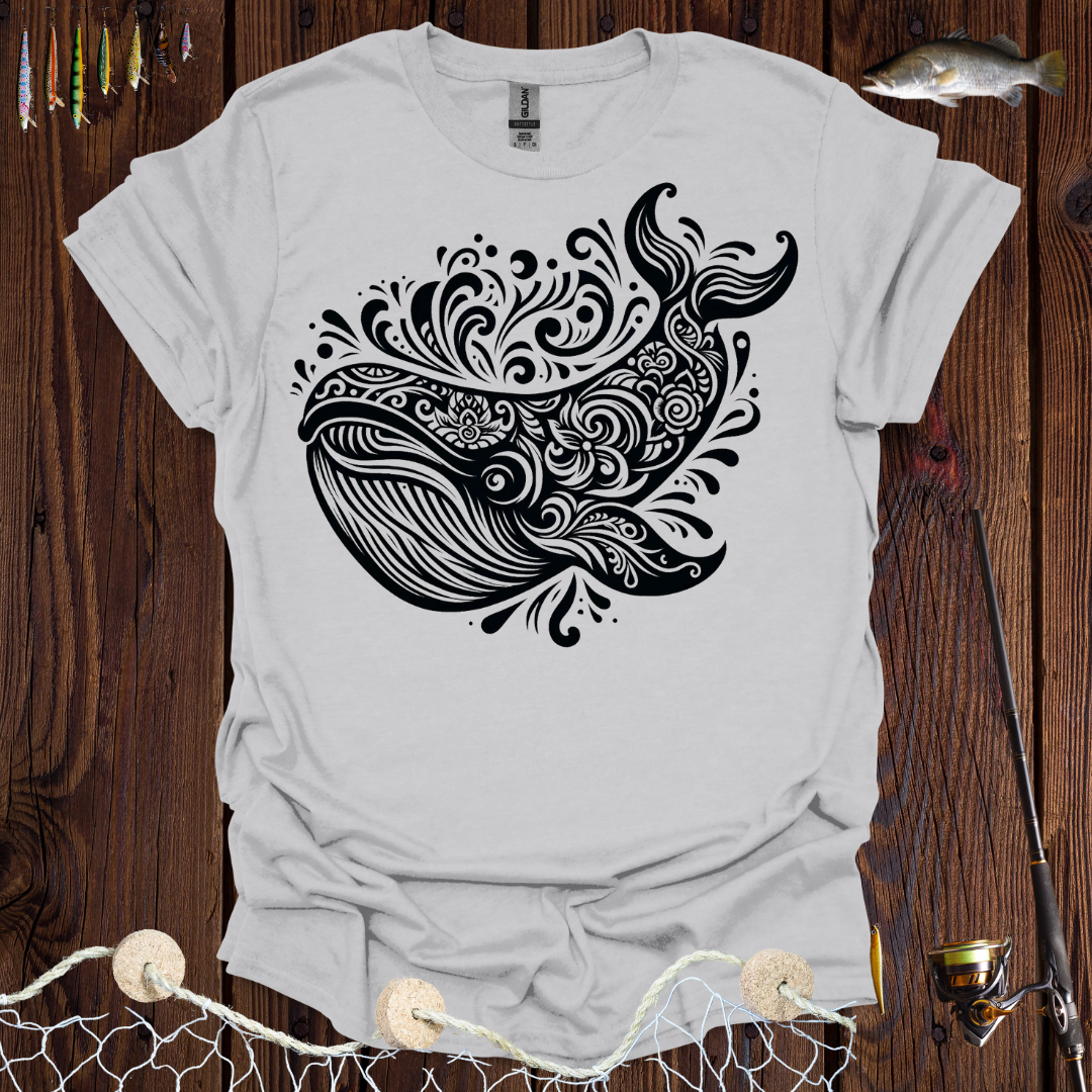 Flower Whale T-Shirt