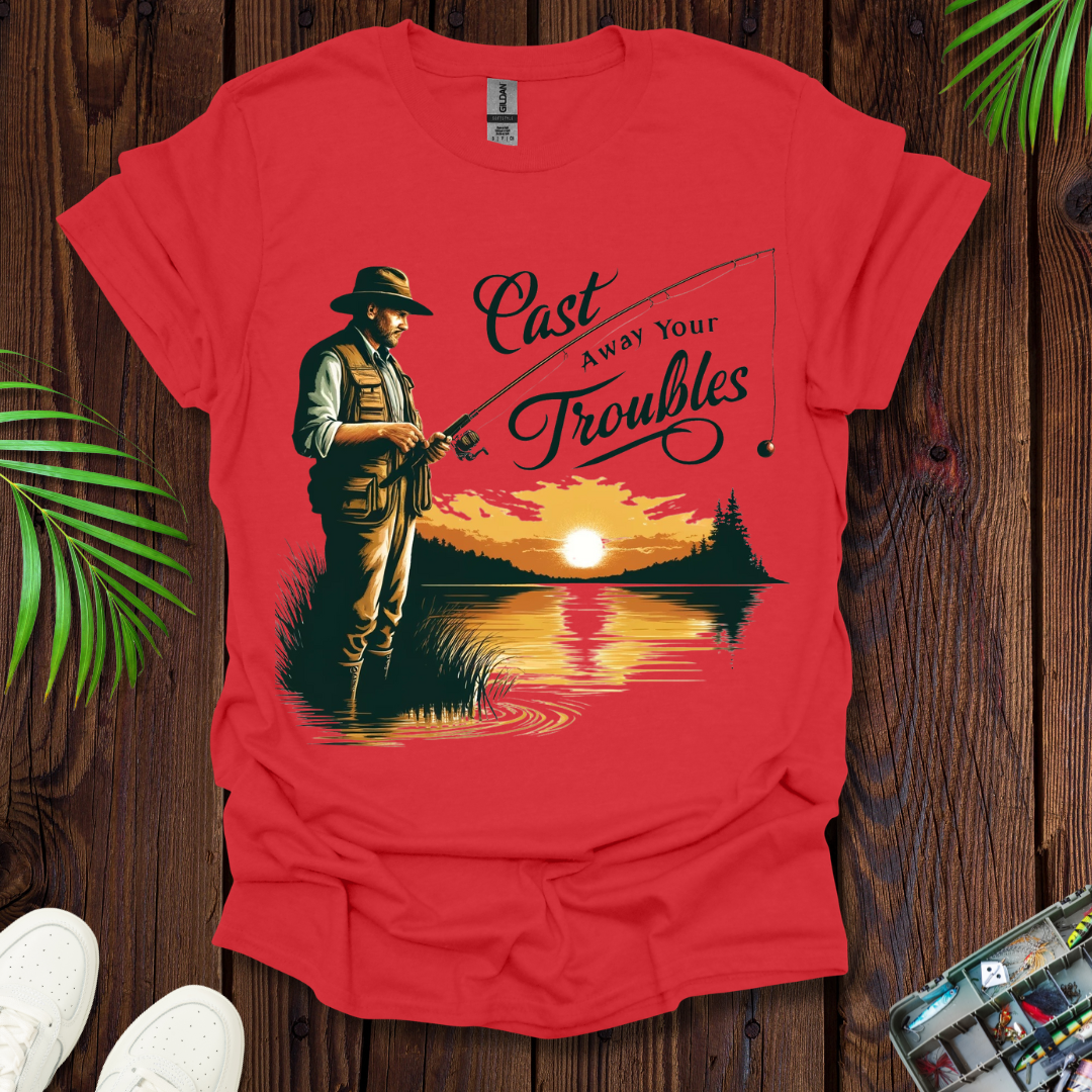 Cast Away Your Troubles T-Shirt