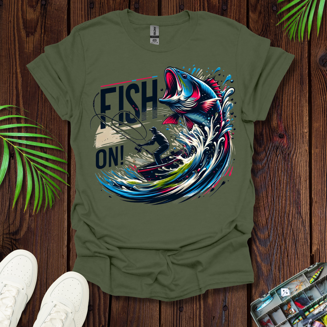 Fish On T-Shirt