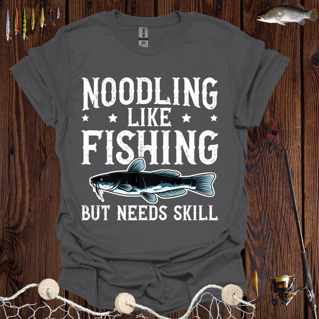 Noodling Fishing T-Shirt