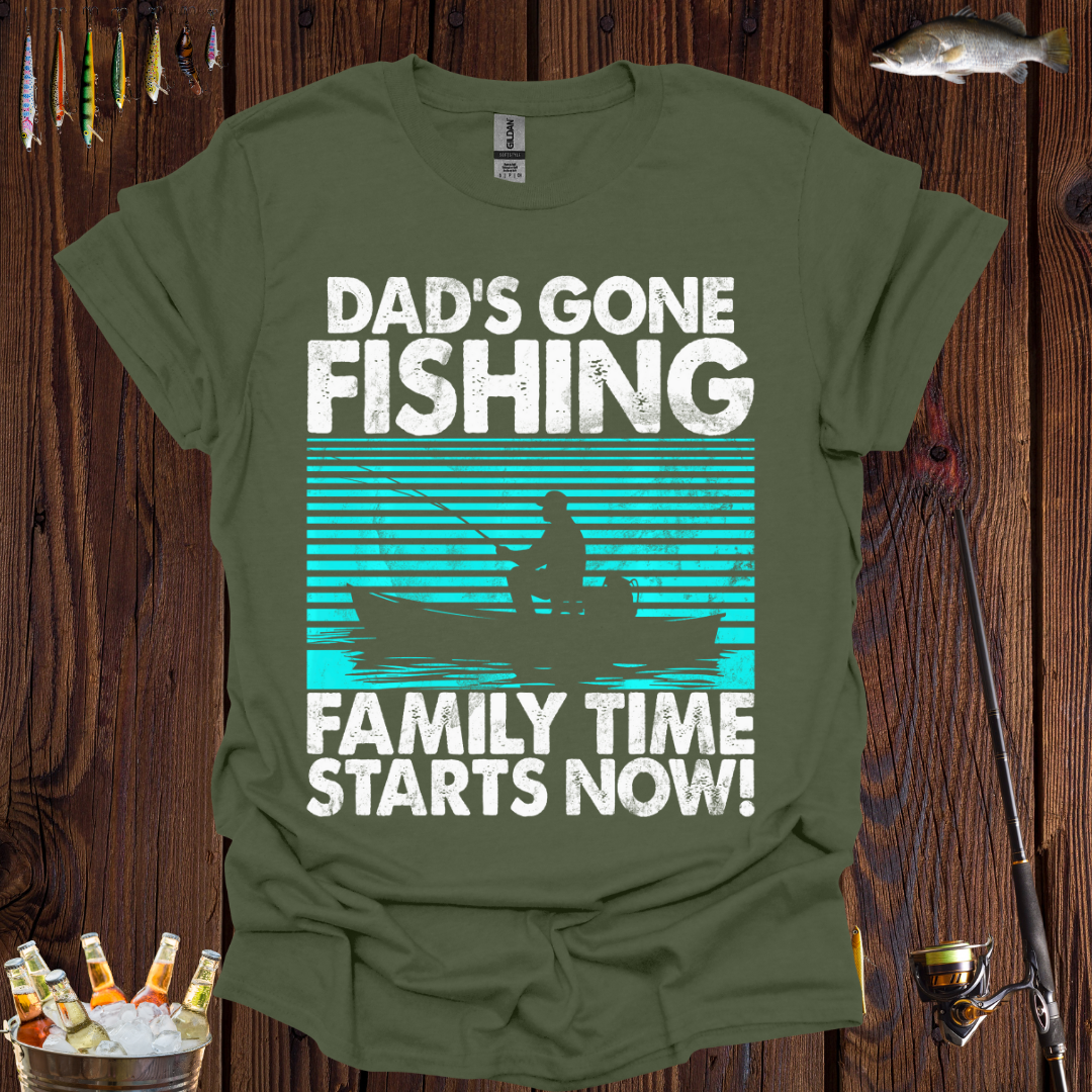 Dad's Gone Fishing T-Shirt