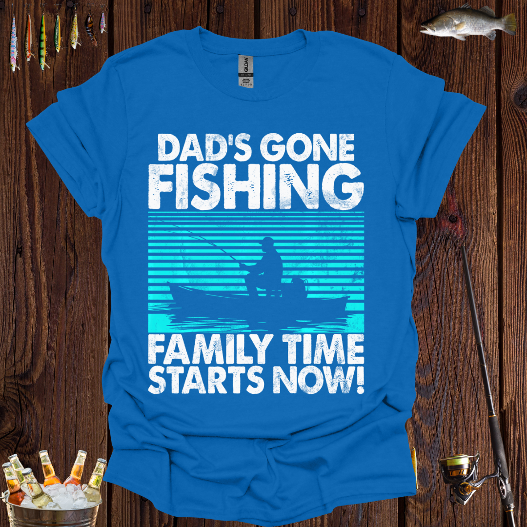 Dad's Gone Fishing T-Shirt