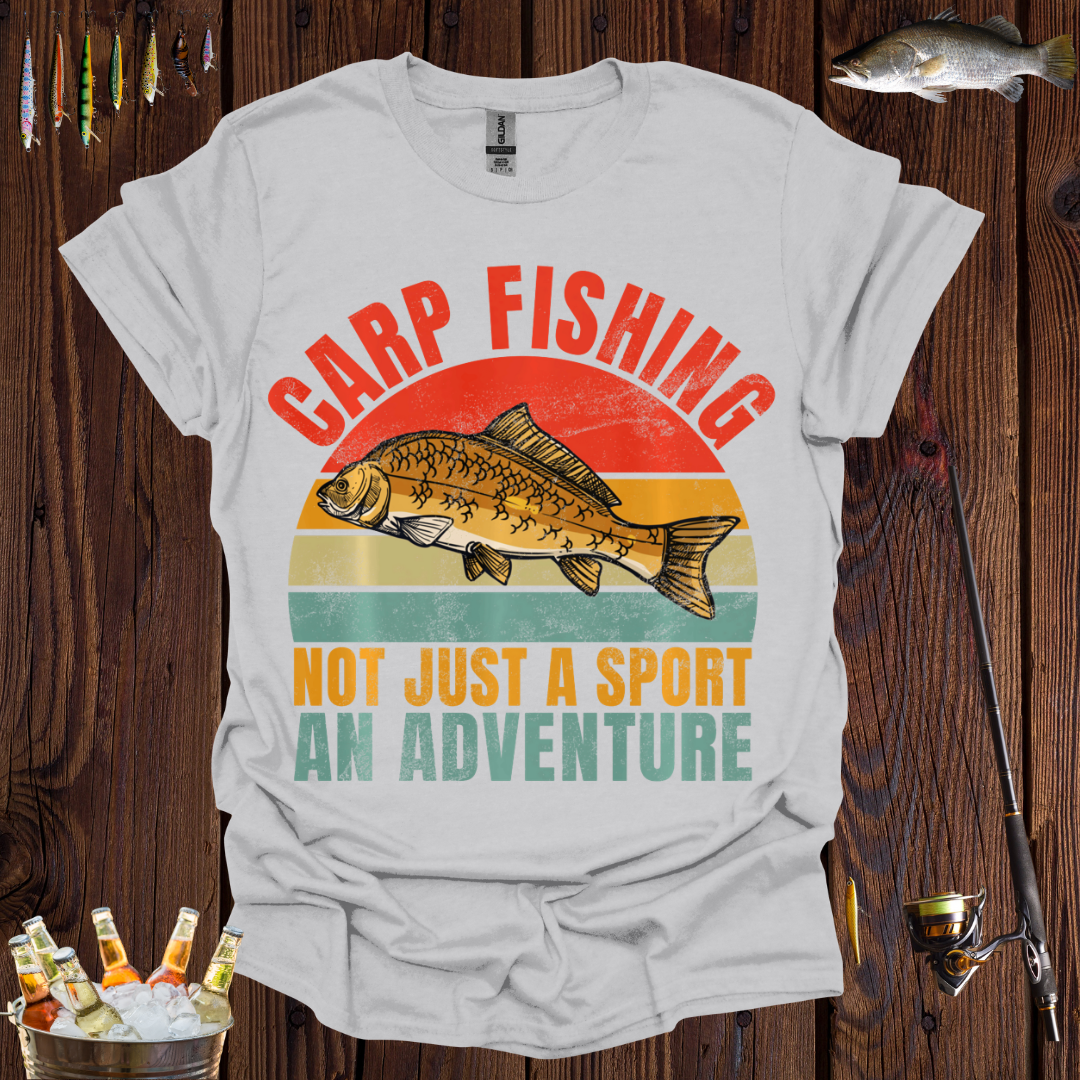 Carp Fishing Not Just A Sport An Adventure T-Shirt