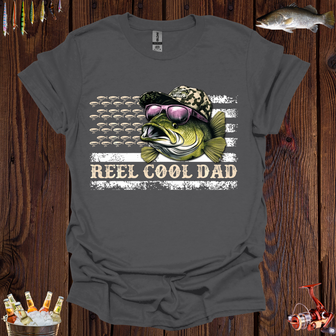 Reel Cool Dad Fishing T-Shirt