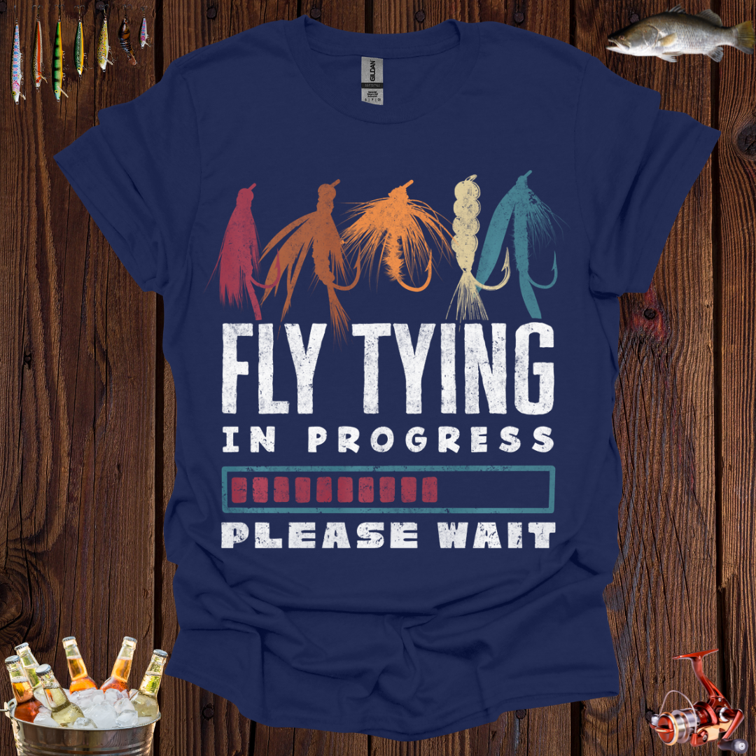 Fly Tying in Progress T-Shirt