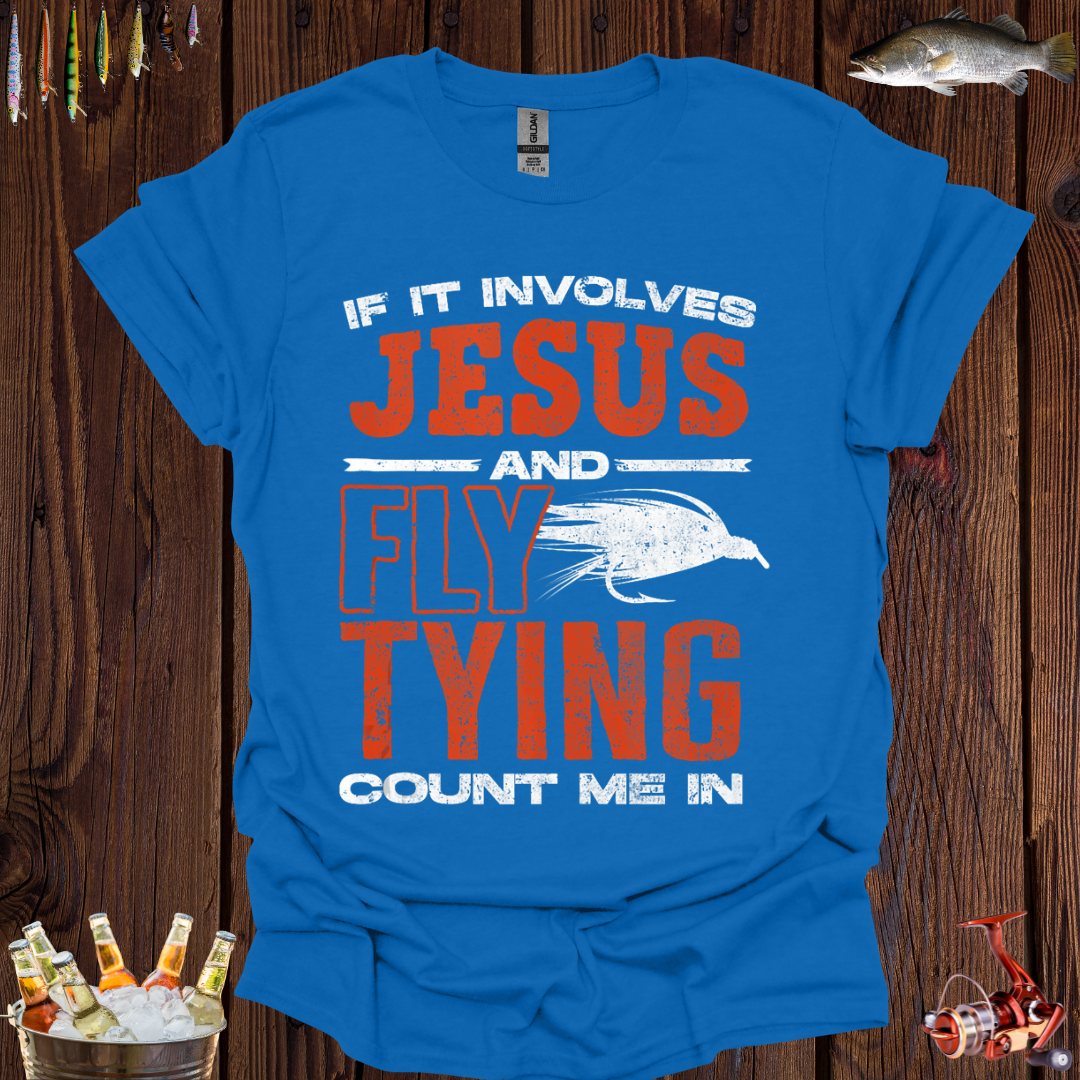 Jesus & Fly Tying T-Shirt