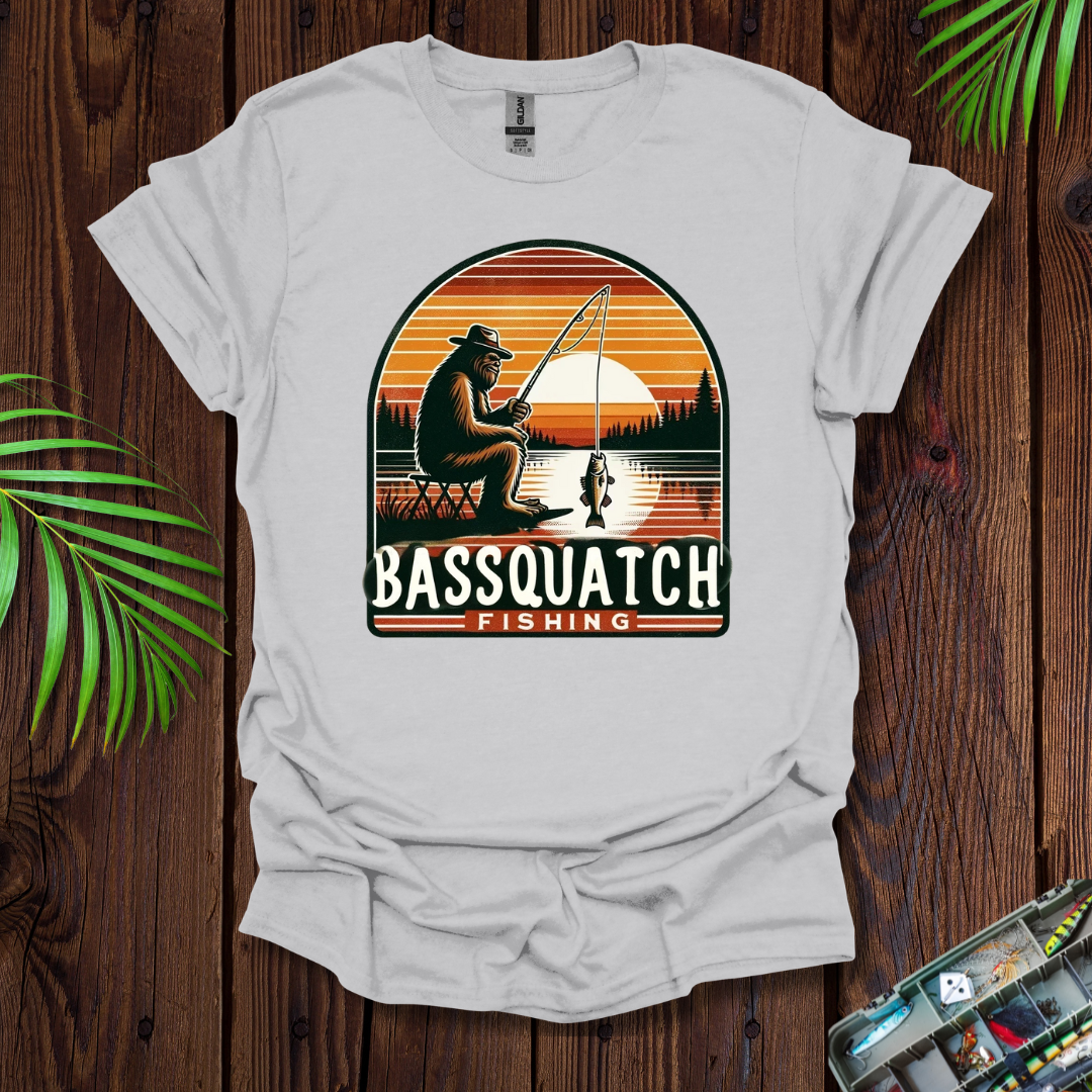 Bassquatch Fishing T-Shirt