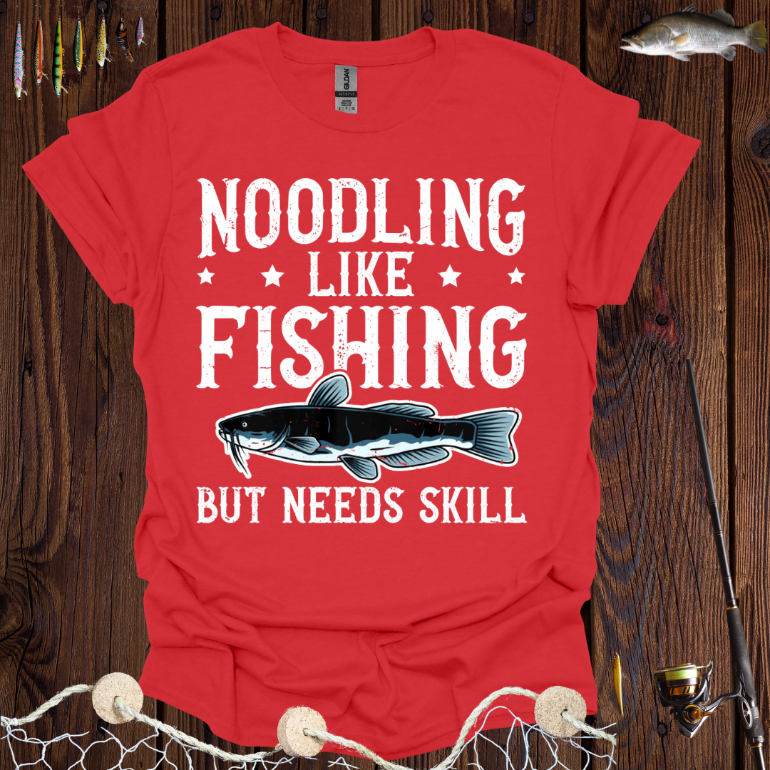 Noodling Fishing T-Shirt