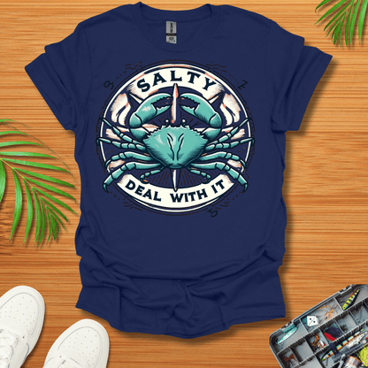 Salty Deal With It T-Shirt