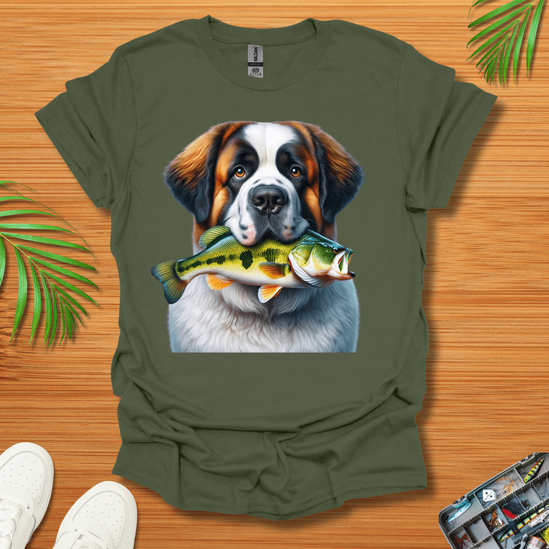 Saint Bernard Bass  T-Shirt