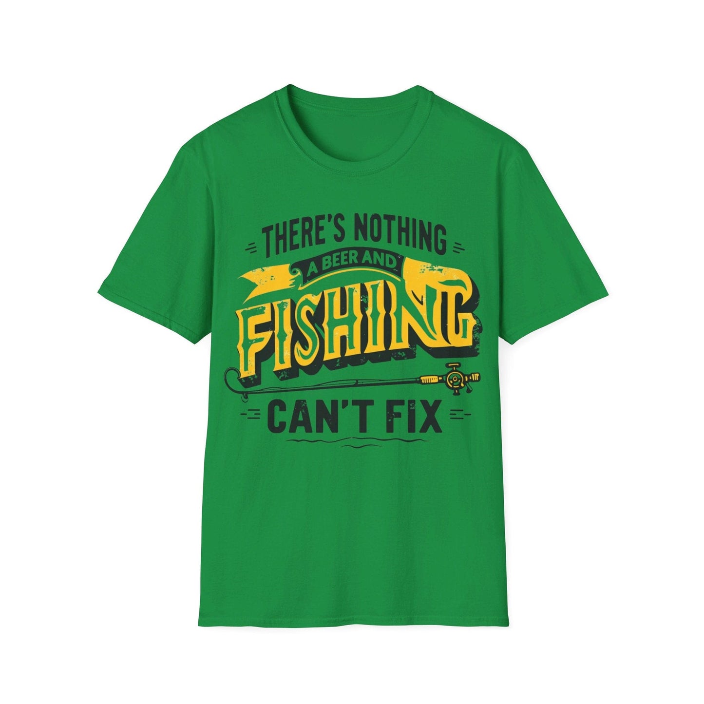 There’s Nothing A Beer And Fishing Can’t Fix T-Shirt