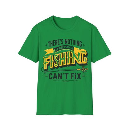 There’s Nothing A Beer And Fishing Can’t Fix T-Shirt