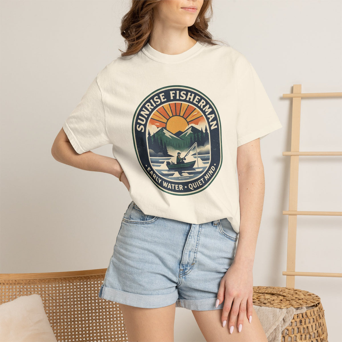 Sunrise Fisherman T-Shirt