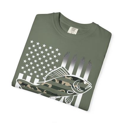 Camo Bass Flag T-Shirt
