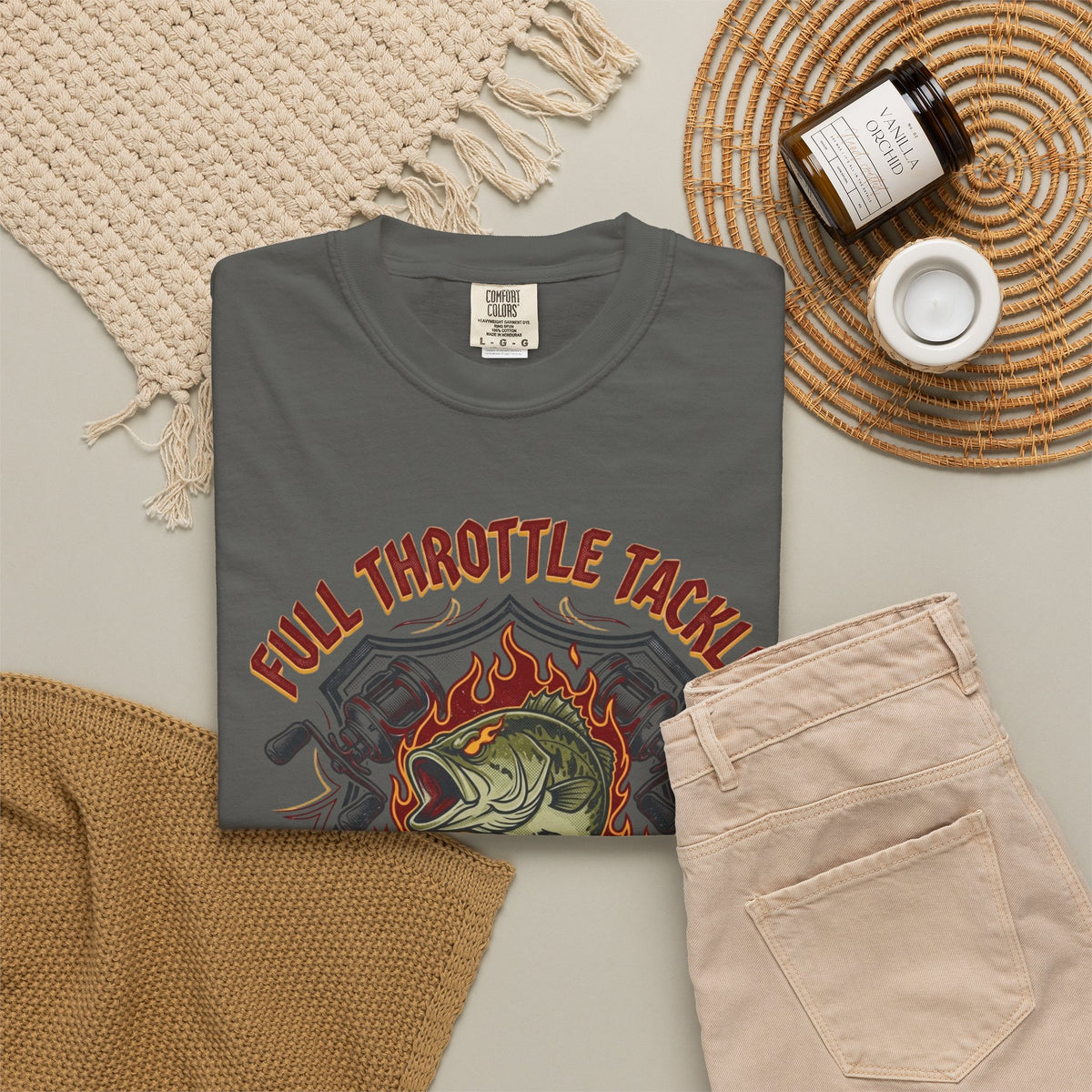 Full Throttle Tackle T‑Shirt