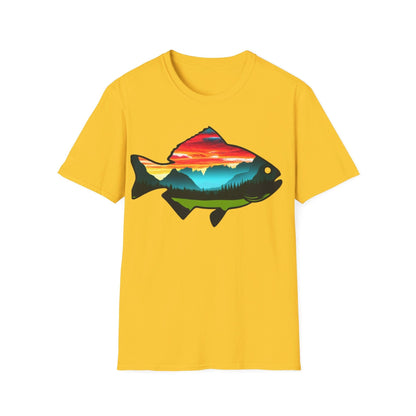 Fish SunRise T-Shirt