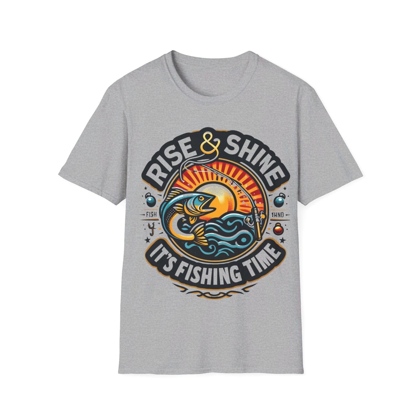 Rise And Shine  It’s Fishing Time T-Shirt