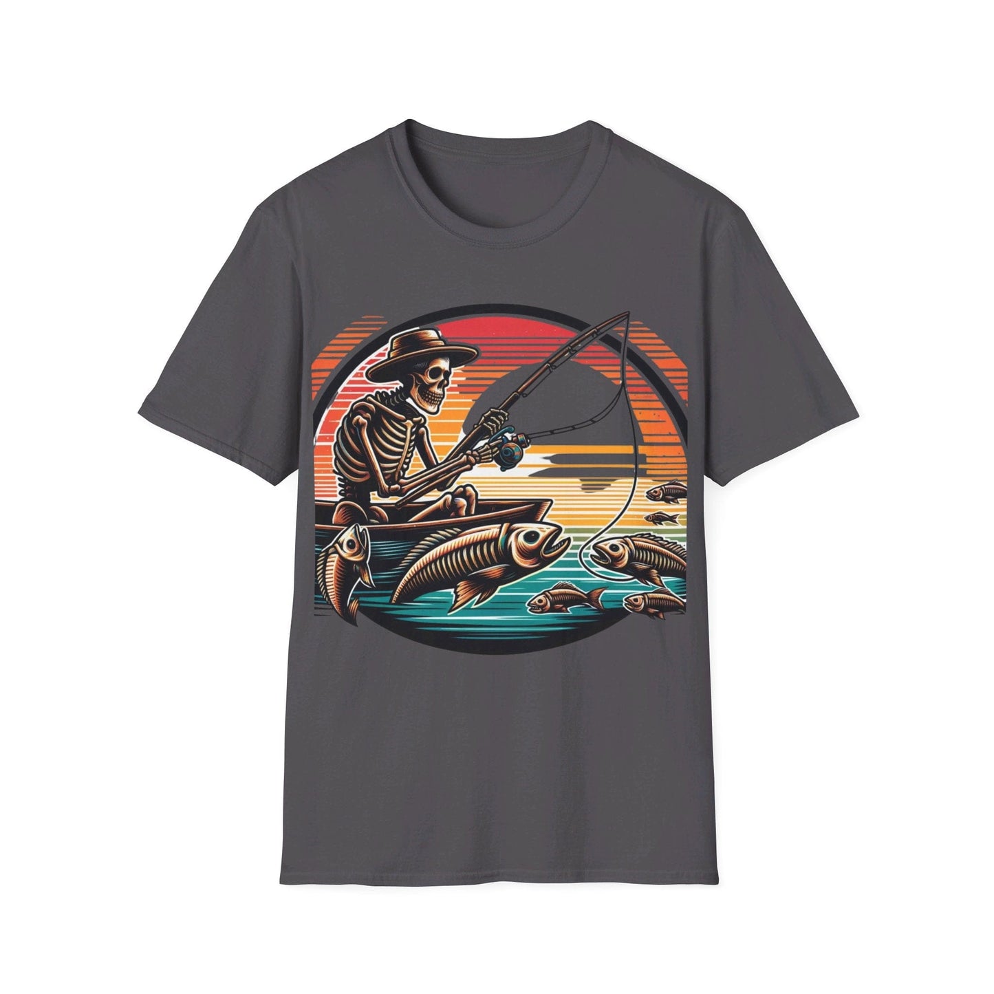 Skull Fishing T-Shirt