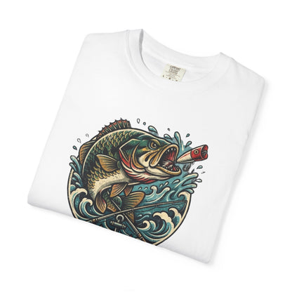 Fishing Bass T-Shirt — Largemouth Bass Graphic Tee