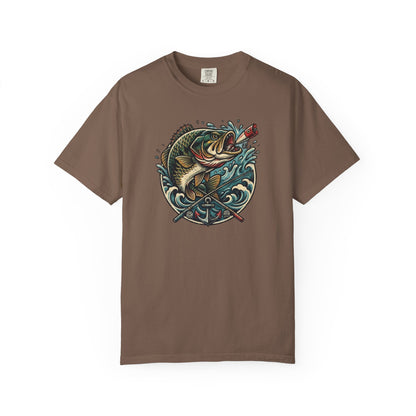 Fishing Bass T-Shirt — Largemouth Bass Graphic Tee