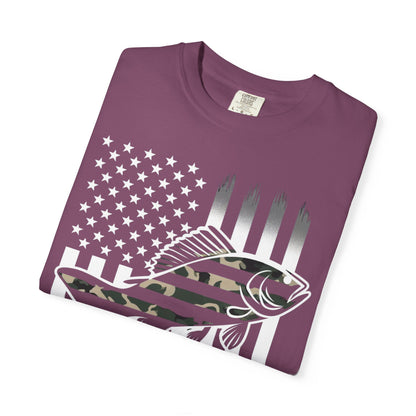 Camo Bass Flag T-Shirt