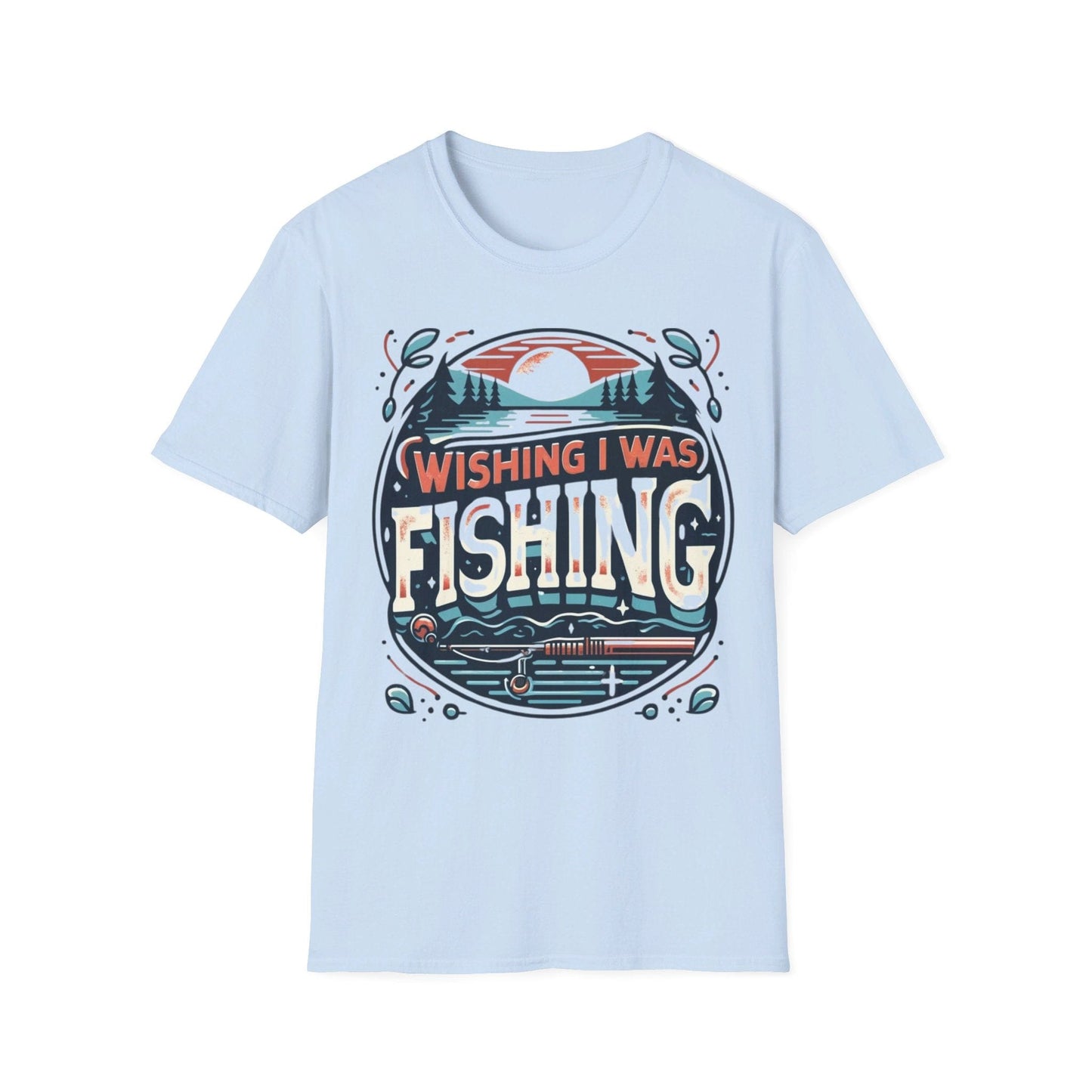 Wishing I Was Fishing T-Shirt