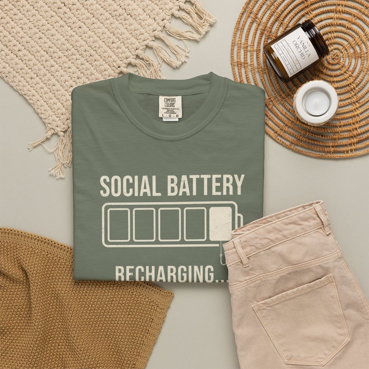 Social Battery Recharging T-Shirt