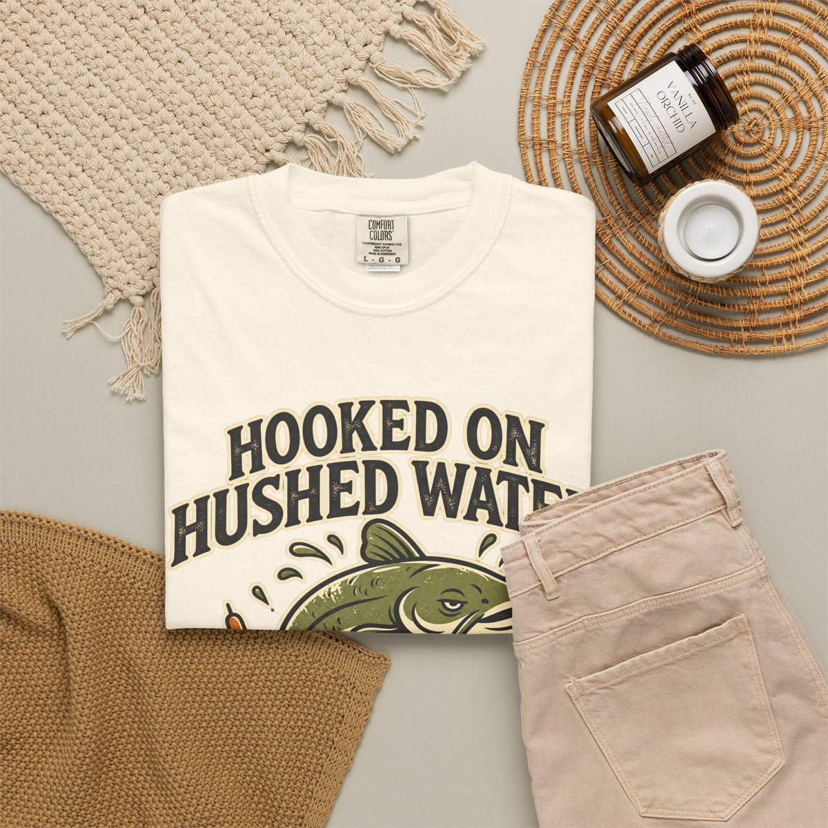 Hooked on Hushed Water T-Shirt