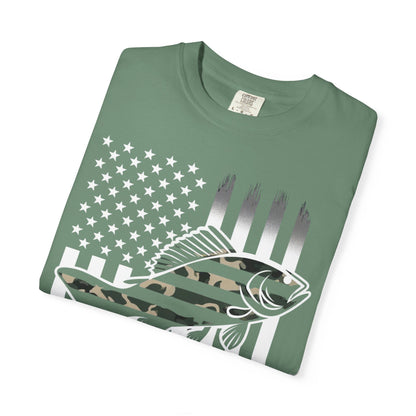 Camo Bass Flag T-Shirt