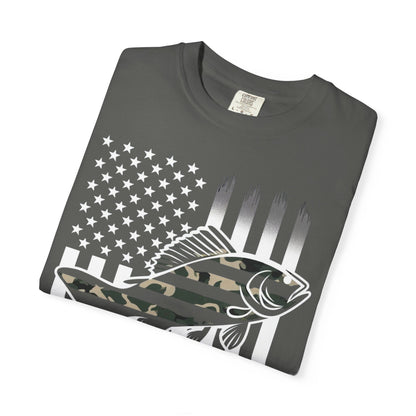 Camo Bass Flag T-Shirt