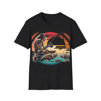 Skull Fishing T-Shirt