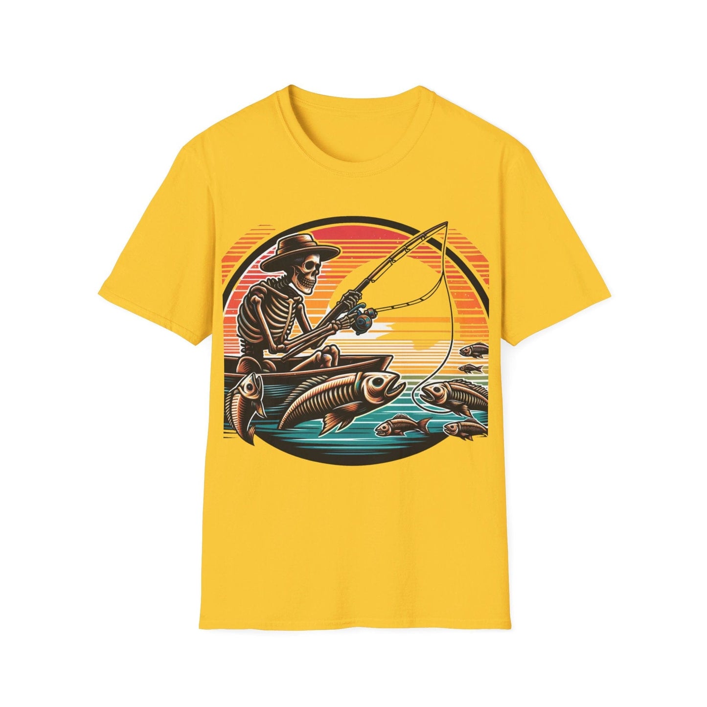 Skull Fishing T-Shirt