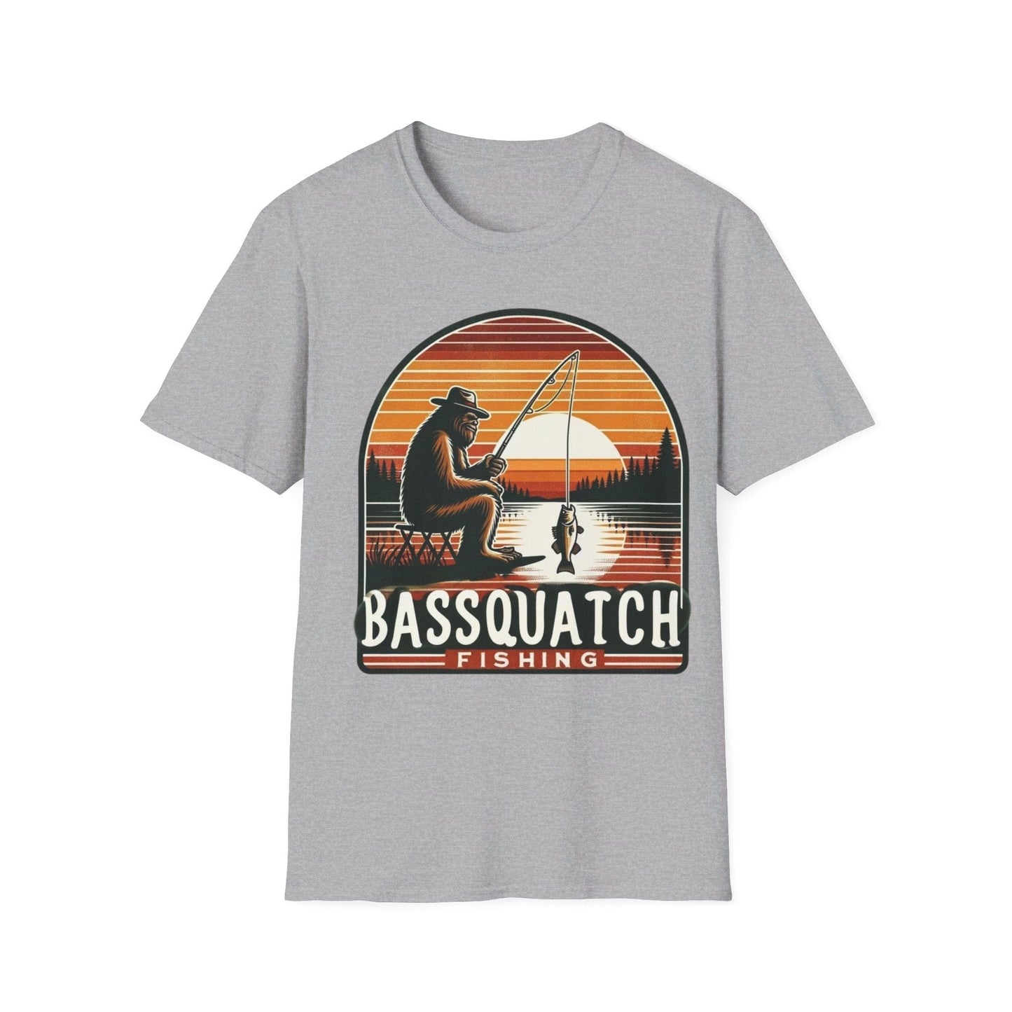 Bassquatch Fishing T-Shirt