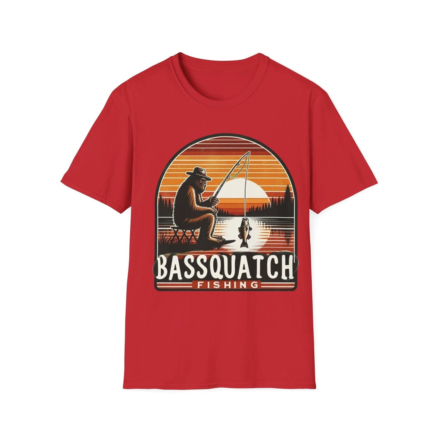 Bassquatch Fishing T-Shirt