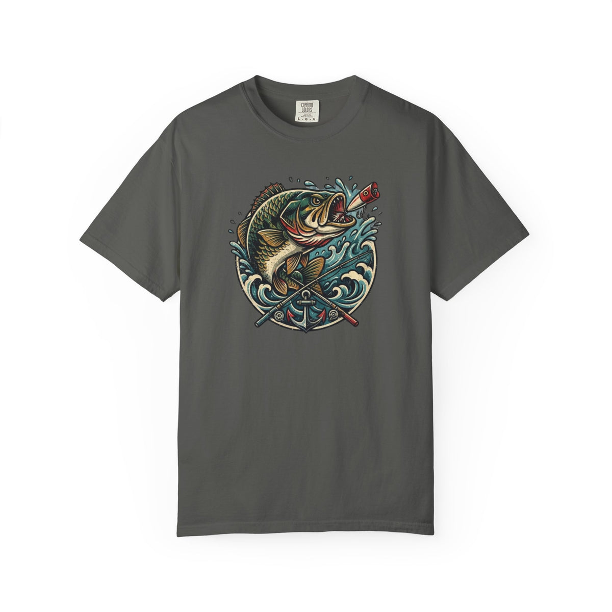 Fishing Bass T-Shirt — Largemouth Bass Graphic Tee