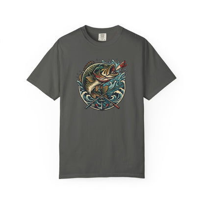 Fishing Bass T-Shirt — Largemouth Bass Graphic Tee